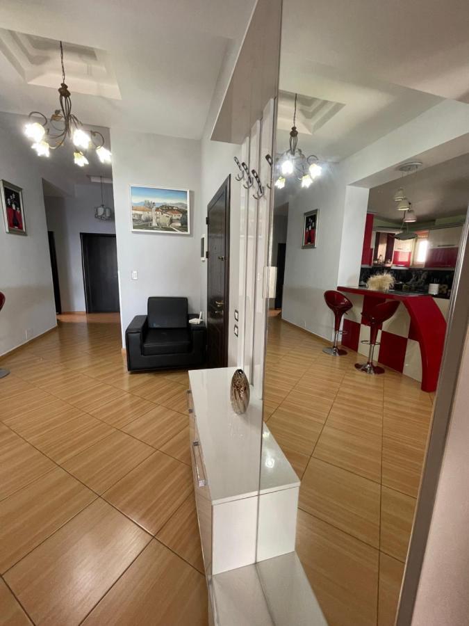 Ferienwohnung Seaview Golden Penthouse Sarandë Exterior foto